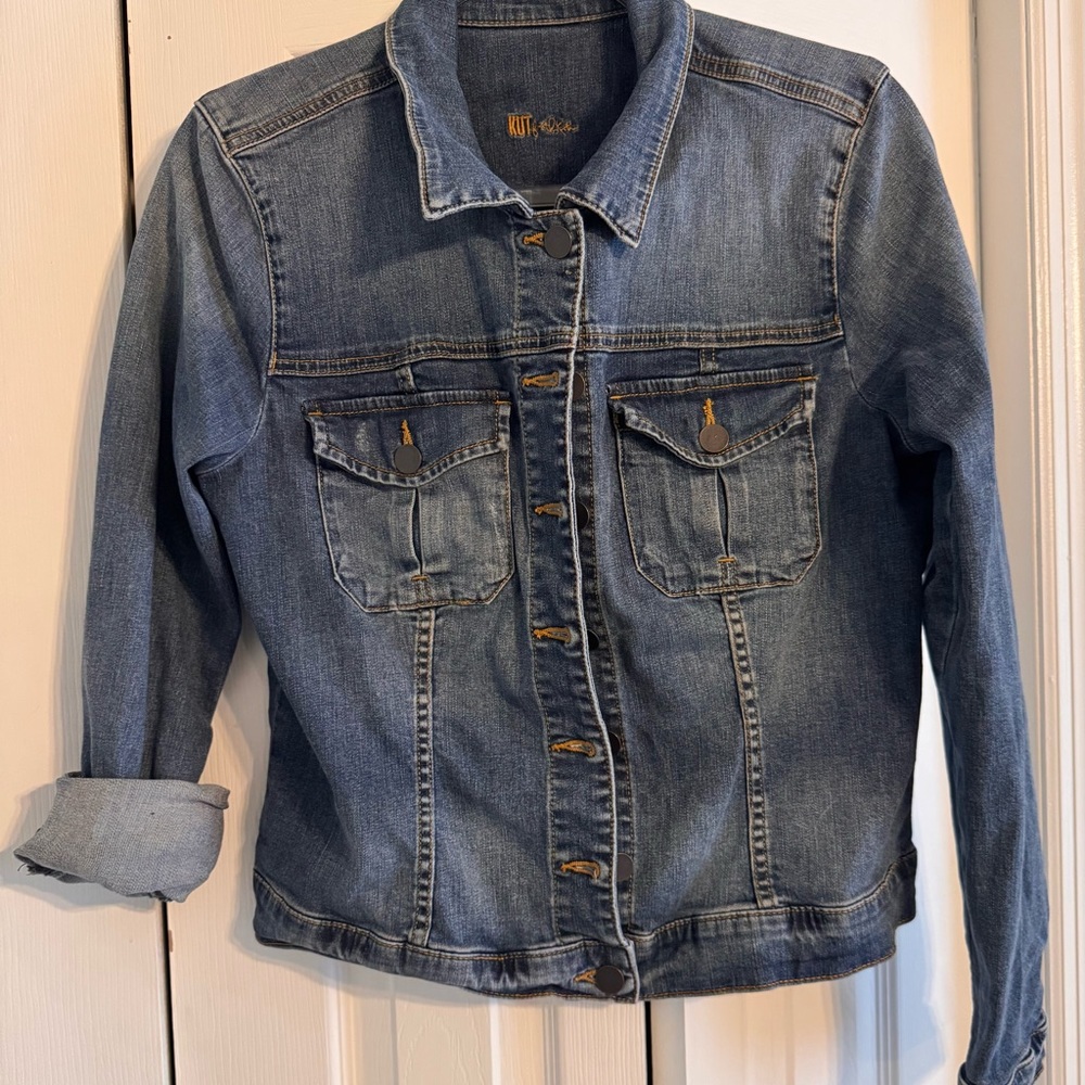 Kut from the Kloth Light Blue Denim Jacket